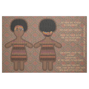 Sweet Doll von meiner dunklen Haut Stoff