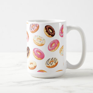 Sweet Donut Pattern Kaffeetasse
