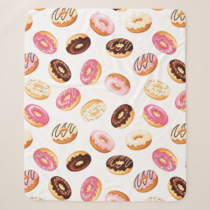 Sweet Donut Pattern Sherpadecke