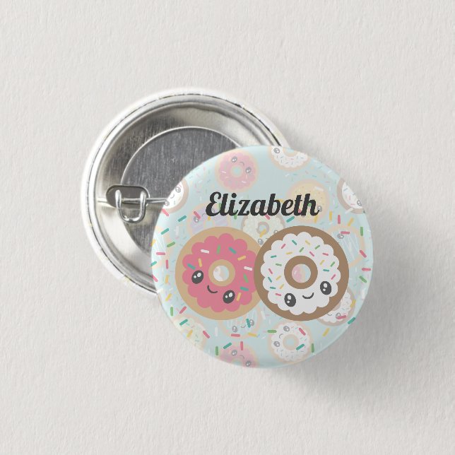 Sweet Donuts Button (Vorne & Hinten)