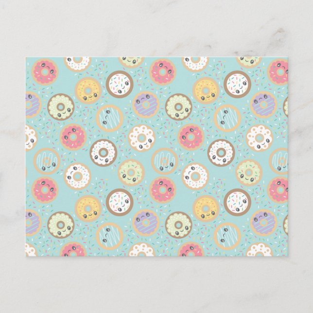 Sweet Donuts Postkarte (Vorderseite)