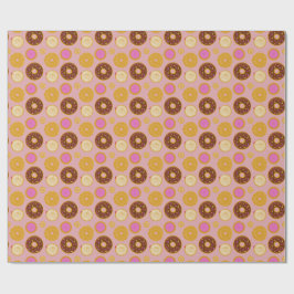 Sweet Donuts Wrapping Paper Geschenkpapier