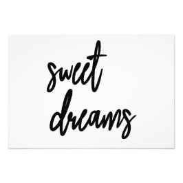"Sweet Dreams" 19"x13" Plakatdruckrahmen Fotodruck
