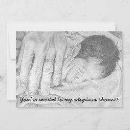 Sweet Dreams Baby, Adoption Shower Invitation
