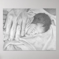 Sweet Dreams Baby Black and White