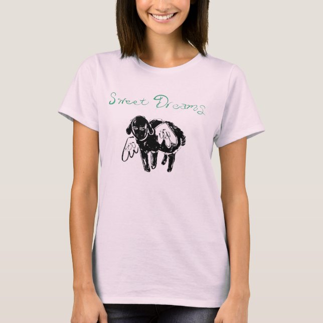 Sweet Dreams Black Sheep Shirt (Vorderseite)