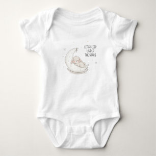 Sweet Dreams Bunny - Lunar Rocker Baby Strampler