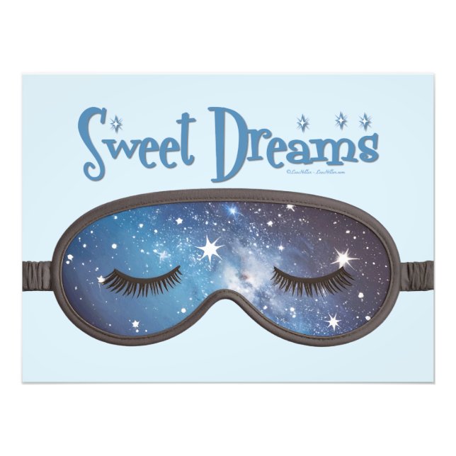 Sweet Dreams Face Mask Fotodruck (Vorne)