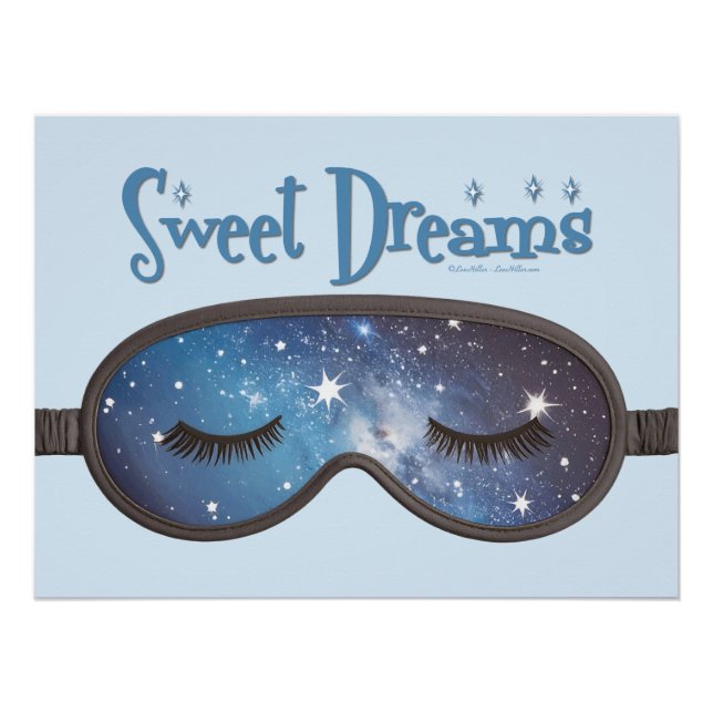 Sweet Dreams Face Mask Poster (Vorderseite)