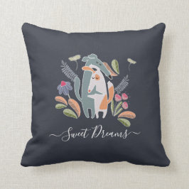 Sweet Dreams Hugging Hunde Blumenbeet Zimmer Kissen