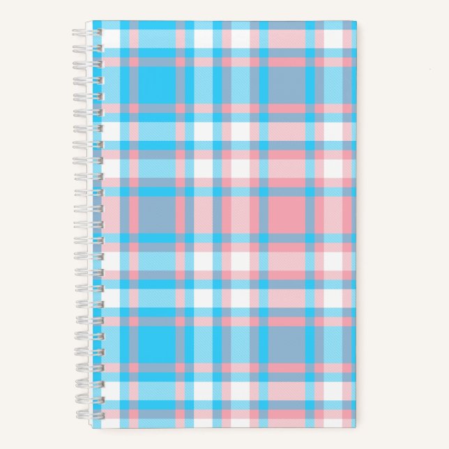 Sweet Dreams Kariert Spiral Notebook Notizbuch (Vorderseite)