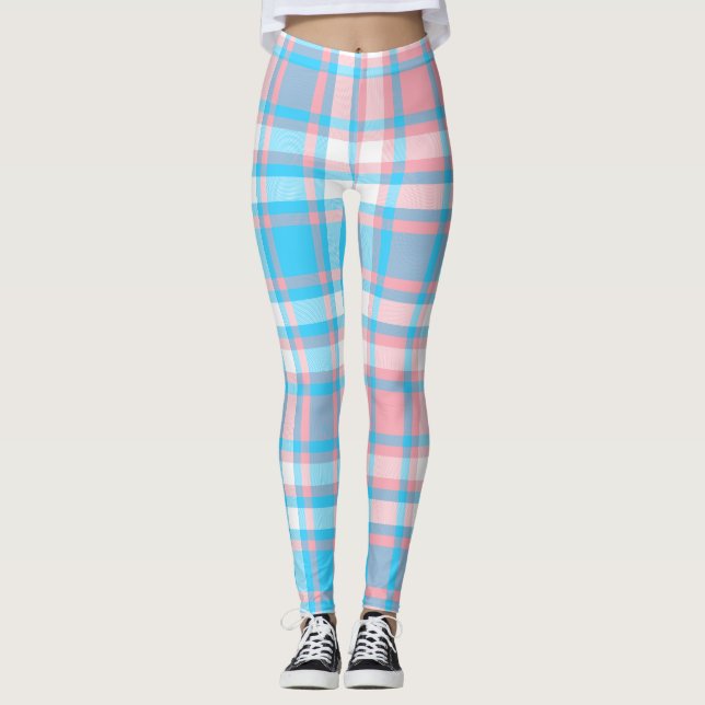 Sweet Dreams Karierte Leggings (Vorderseite)