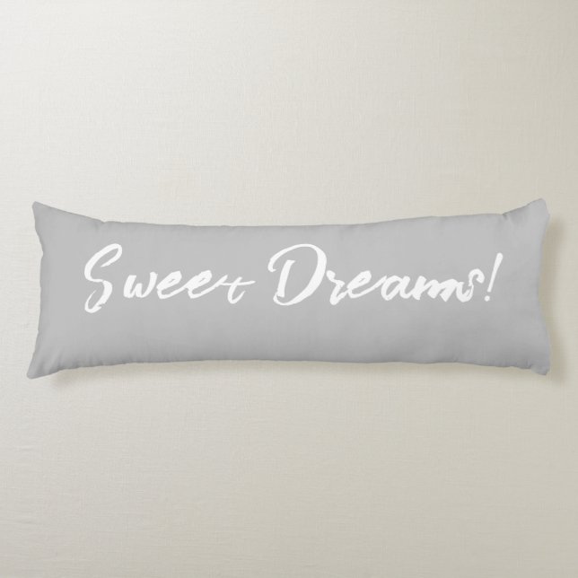 Sweet Dreams Körperkissen. Seitenschläferkissen (Vorderseite)
