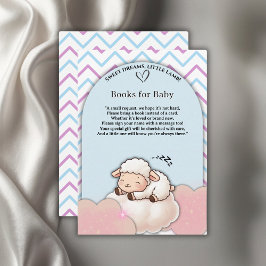 Sweet Dreams Little Lamb Niedlich Kawaii Babydusch Begleitkarte