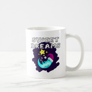 Sweet Dreams - Niedlicher Mond Ein Nickerchen nehm Kaffeetasse