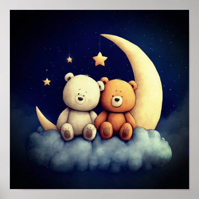 Sweet dreams nursery poster (Vorne)