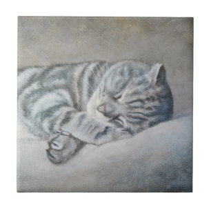 Sweet Dreams of a British Shorthair Fliese