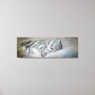 Sweet Dreams of a British Shorthair Leinwanddruck