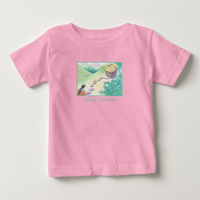 Sweet Dreams Pink Baby T-shirt (Devant)