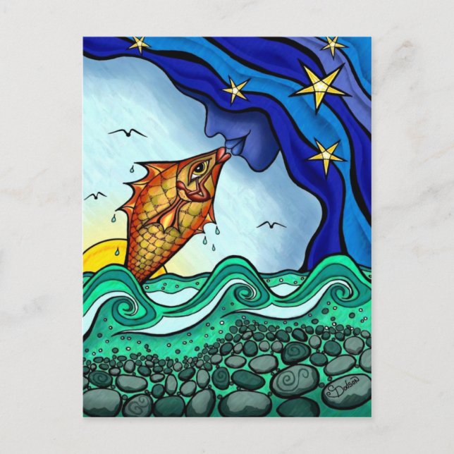 Sweet Dreams Postkarte (Vorderseite)