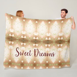 Sweet Dreams Style Blanket Fleecedecke