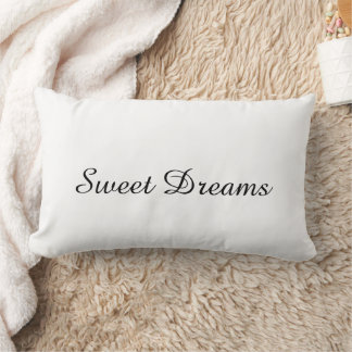 Sweet Dreams Throw Pillow – Cozy Decorative Cushio Lendenkissen