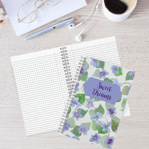 Sweet Dreams Violet Journal Notizbuch