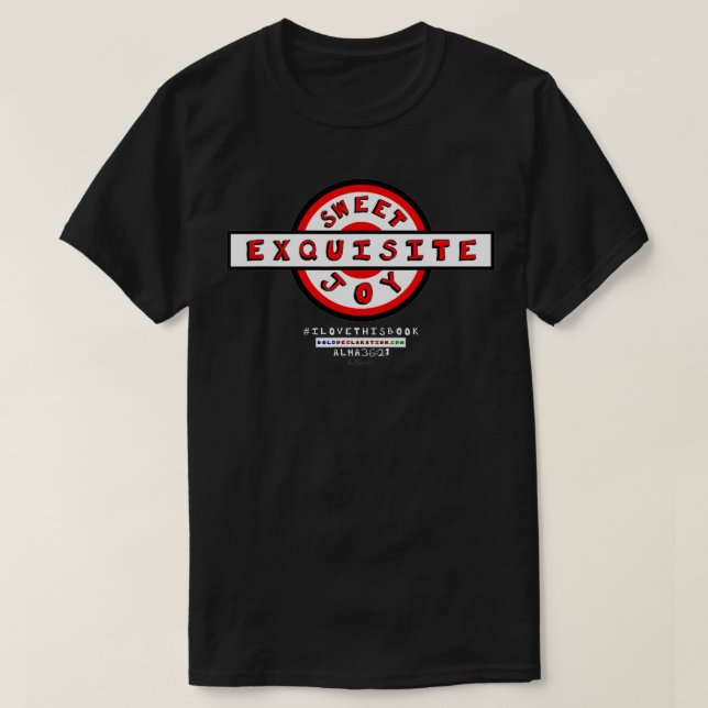 Sweet Equisite Joy (Alma 3621) Buch von Mormon Pop T-Shirt (Design vorne)