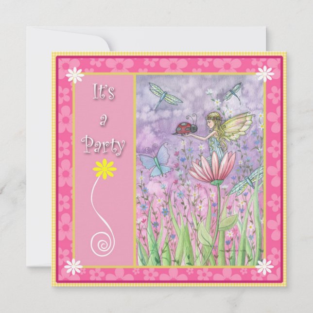 Sweet Fairy Party Einladungen von Molly Harrison (Vorderseite)