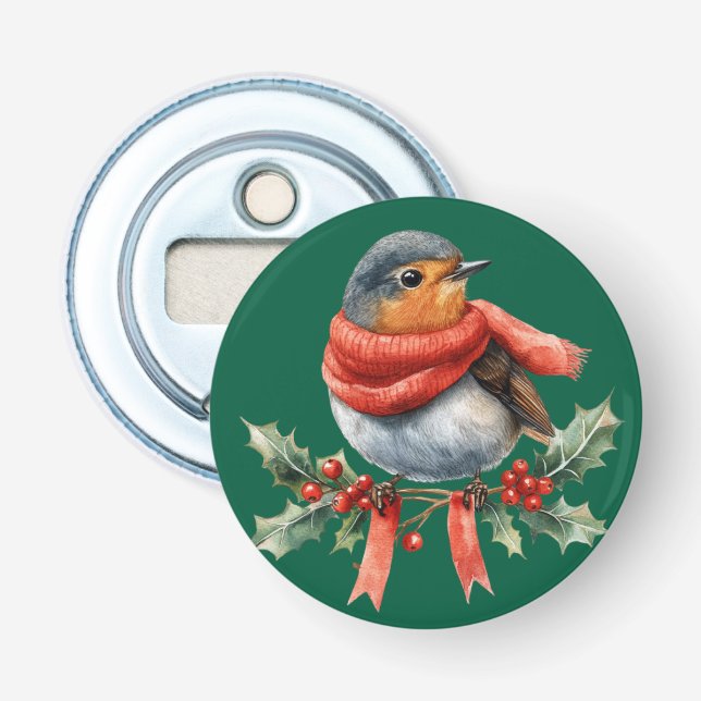 Sweet Festive Bird Flaschenöffner (Vorderseite)