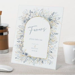 Sweet Floral Gastgeschenke Hochzeiten ID1045 Sockelschild