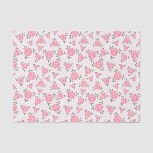 Sweet Floral Muster Seidenpapier (Vorderseite)