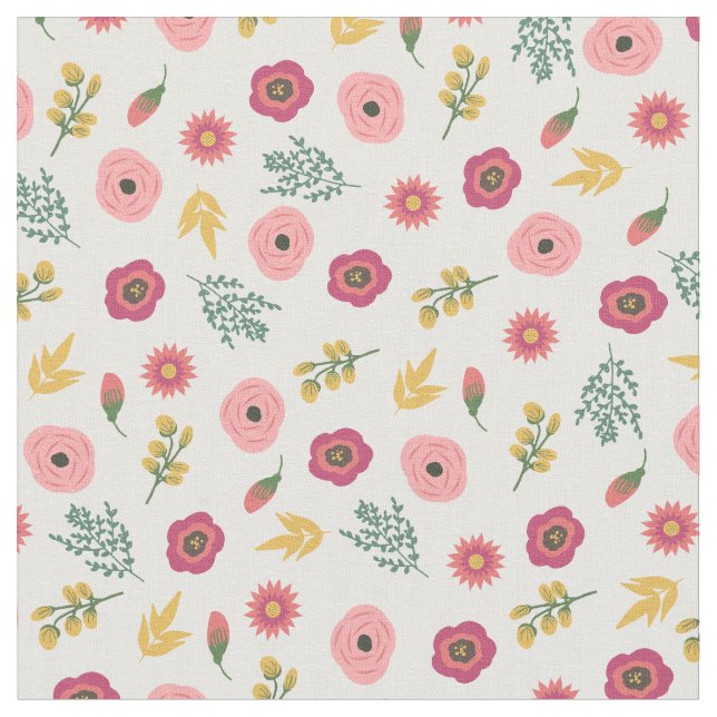 Sweet Floral Stoff (Nahaufnahme)