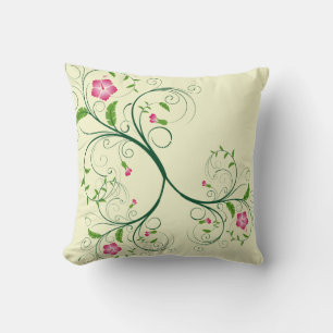 Sweet Foral Throw Kissen
