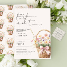 Sweet Fresh Off the Market Floral Bridal Shower