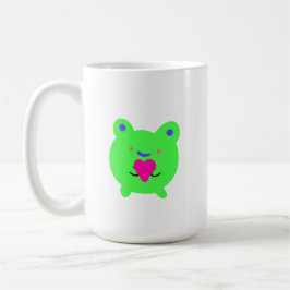 Sweet Frog mit Herz Kaffeetasse