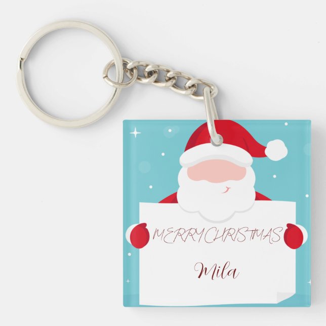 Sweet Frohe Weihnachten Schlüsselanhänger (Vorderseite)