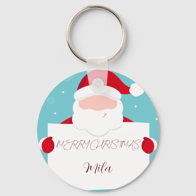 Sweet Frohe Weihnachten Schlüsselanhänger (Vorderseite)