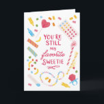 Sweet Funny Millennium ial Candy Greeting Card Karte<br><div class="desc">Sagen Sie Ihrer Freundin,  Freundin,  Freund oder Partnerin,  dass Sie sie nach all dieser Zeit noch immer lieben. Genau wie die Süßigkeiten,  die du als Kind gegessen hast. Dieses Retro-Design mit farbenfrohen Bonbons arbeitet für jeden Anlaß,  darunter Geburtstage,  Valentinstag und Jahrestage.</div>