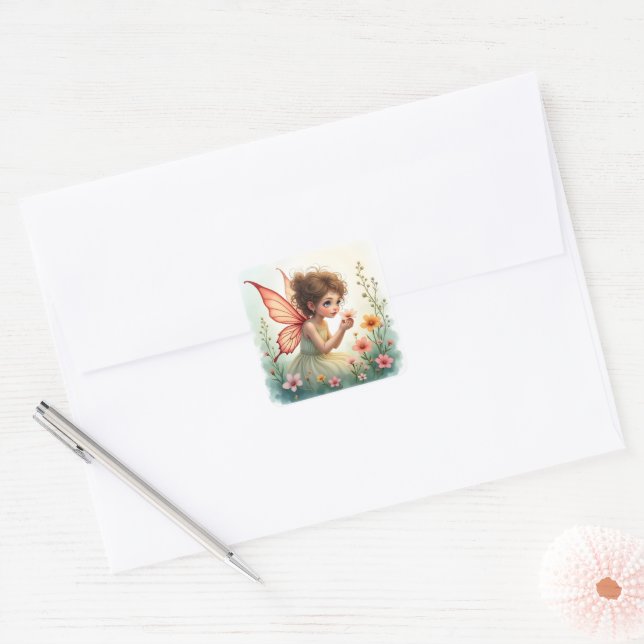 Sweet Garden Fairy Sticker (Enveloppe)