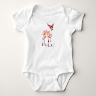 Sweet Gepunktet Baby Deer Strampler
