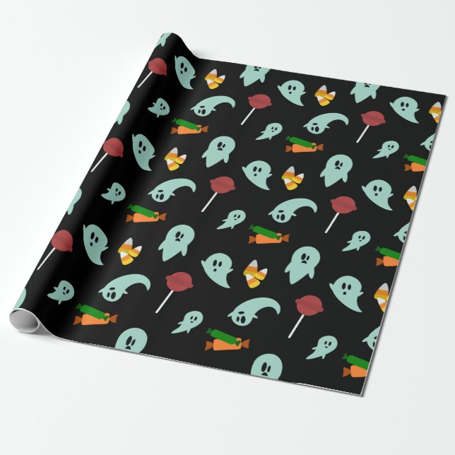 Sweet Ghost Geschenkpapier (Ungerollt)