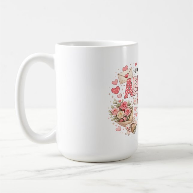 Sweet gift valentine's Abuelita  Kaffeetasse (Links)
