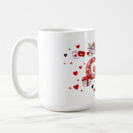 Sweet gift valentine's grandmother's  kaffeetasse