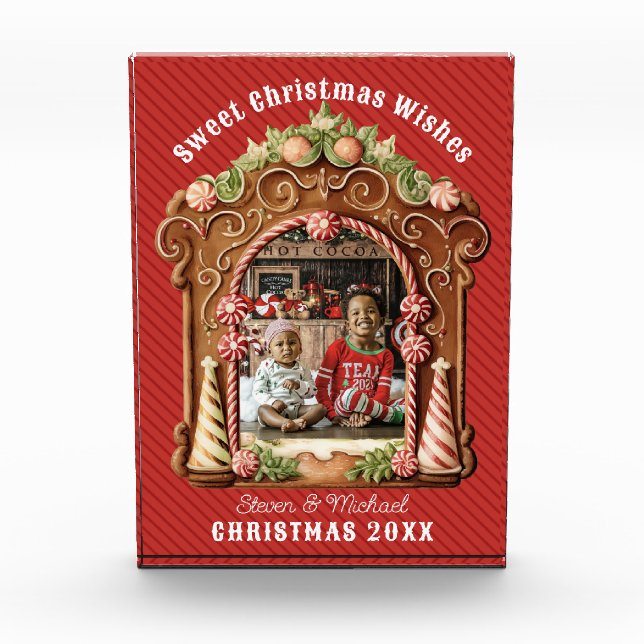 Sweet Gingerbrot Foto Frame (Vorderseite)