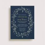 Sweet Gipskraut Wedding Einladung<br><div class="desc">Elegantes und rustikales Babyatemberaubendes Blumendesign von Shelby Allison.</div>