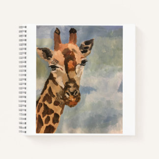 Sweet Giraffe im Journal Notizbuch