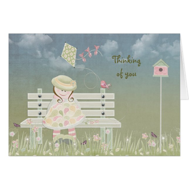 Sweet Girl im Frühling (Vorderseite (Horizontal))