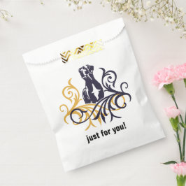 Sweet Great Dane Herzinfarktbeutel Geschenktütchen