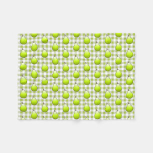 Sweet Green Pear Fleecedecke